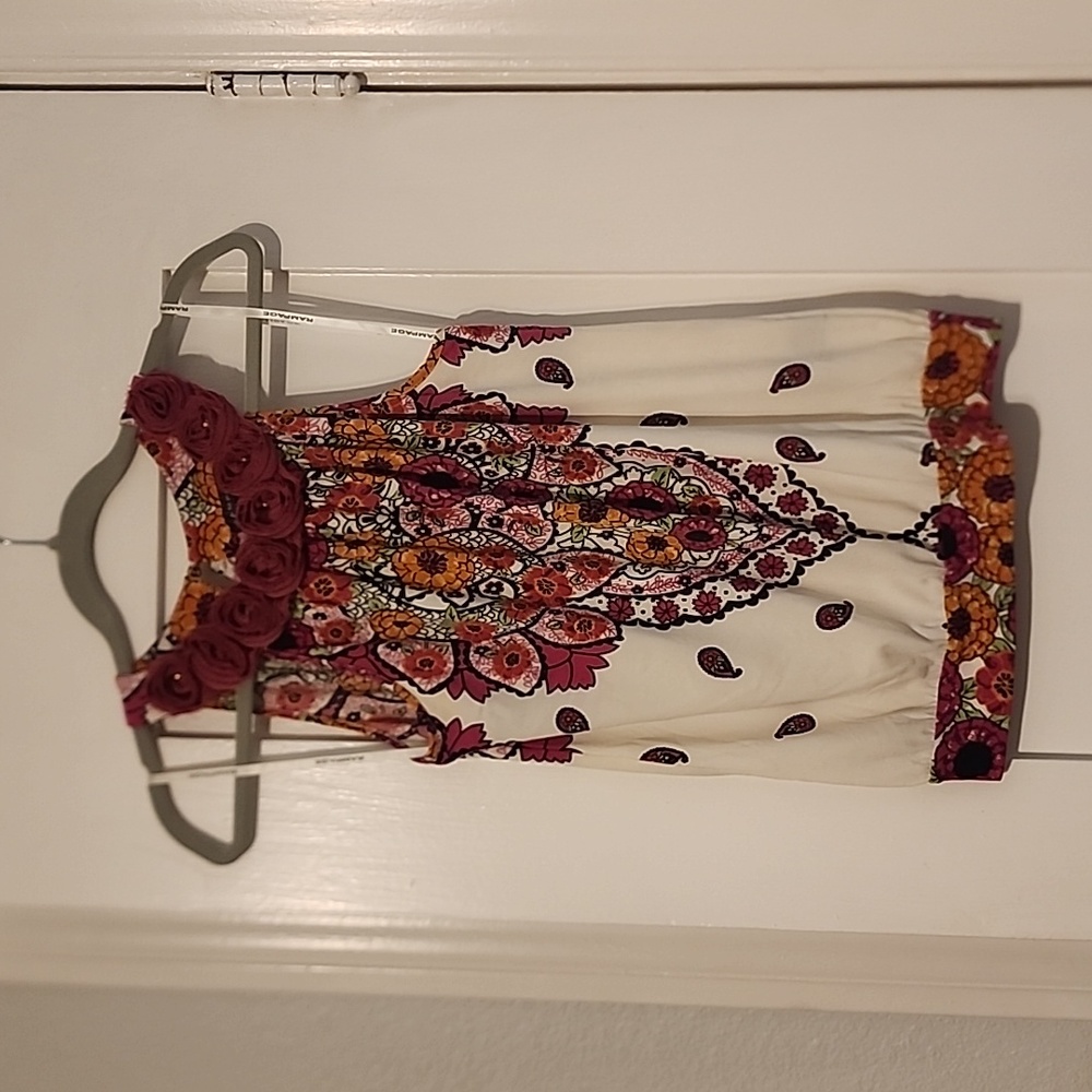 Colorful halter top